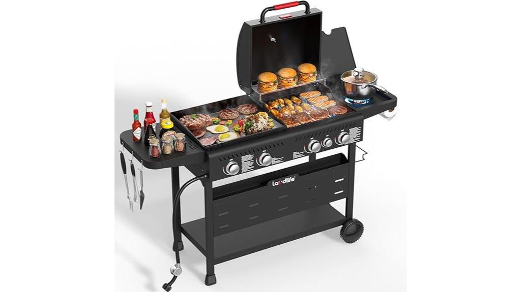 griddle and grill combo