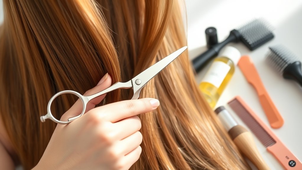 hair care routine tools