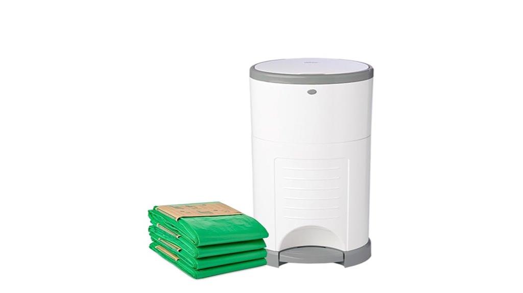 hands free diaper disposal system