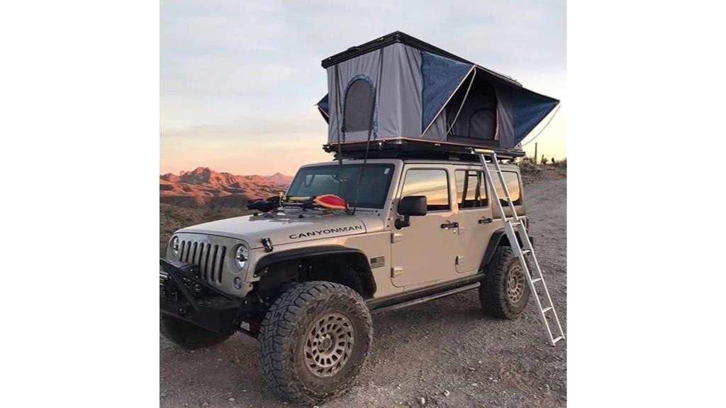 hard shell rooftop tent