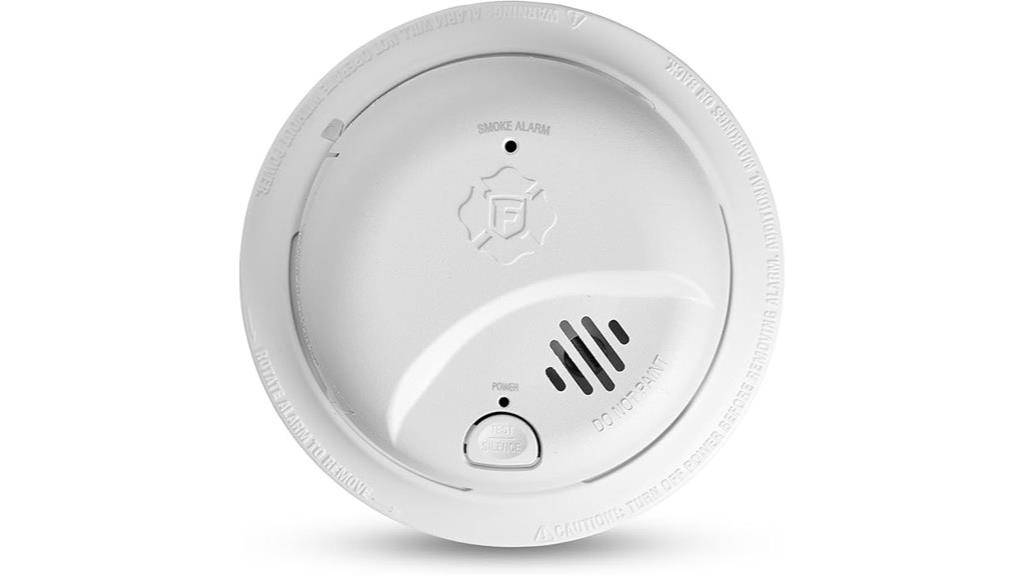 hardwired smoke alarm with backup
