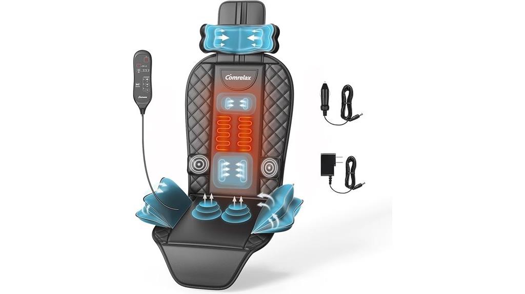 heated seat massage pad