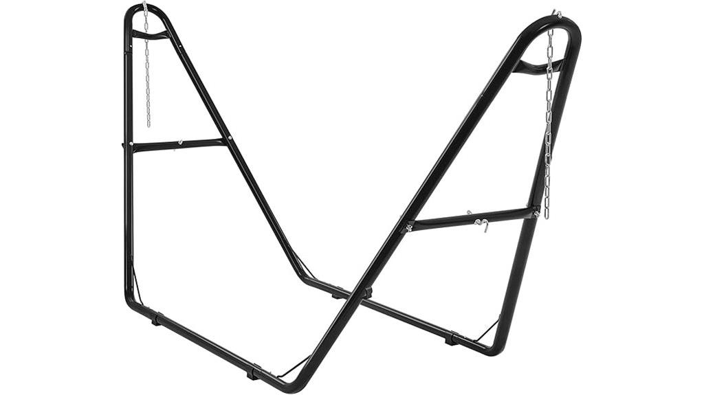 heavy duty steel hammock stand