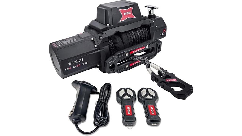 heavy duty wireless off road winch