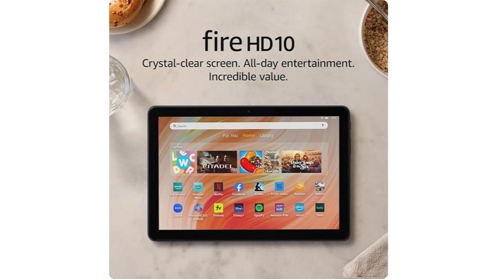 high resolution 10 inch display