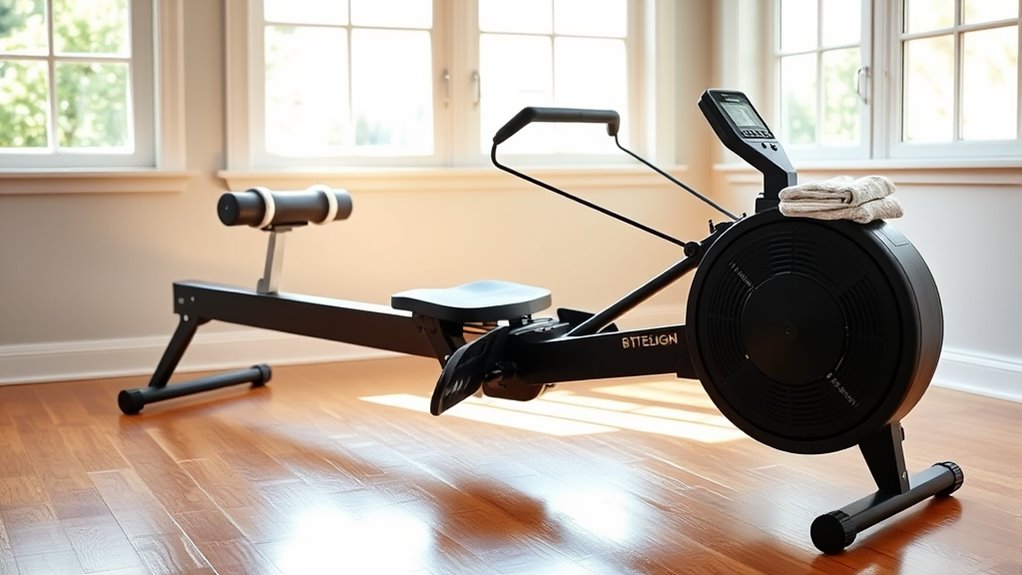 home gym rowing machine considerations