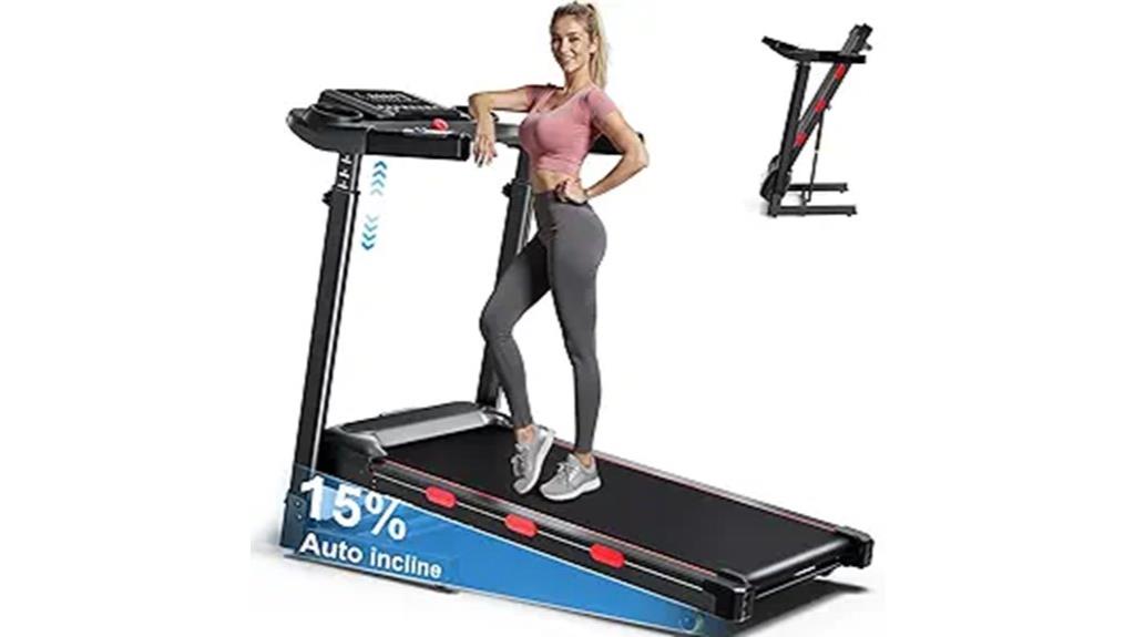 home incline treadmill 8 7mph
