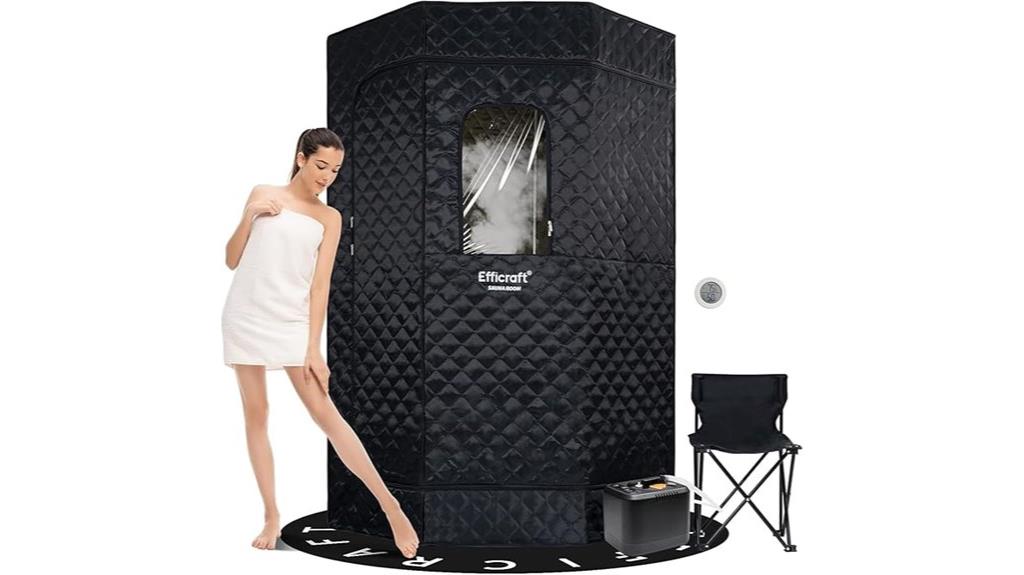 home sauna kit with accessories
