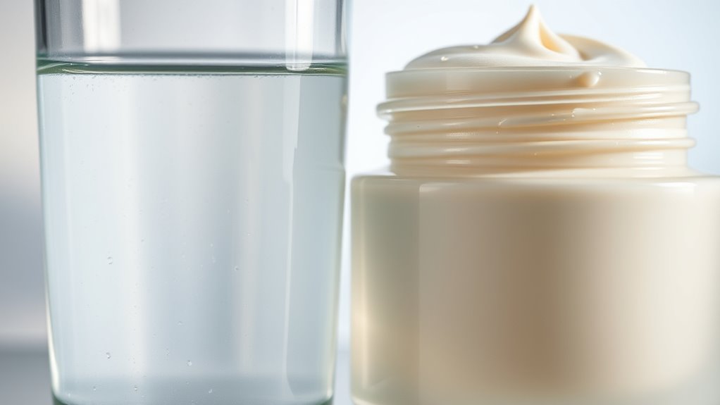 hydrate versus moisturize differences