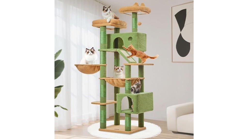 indoor cactus cat tree