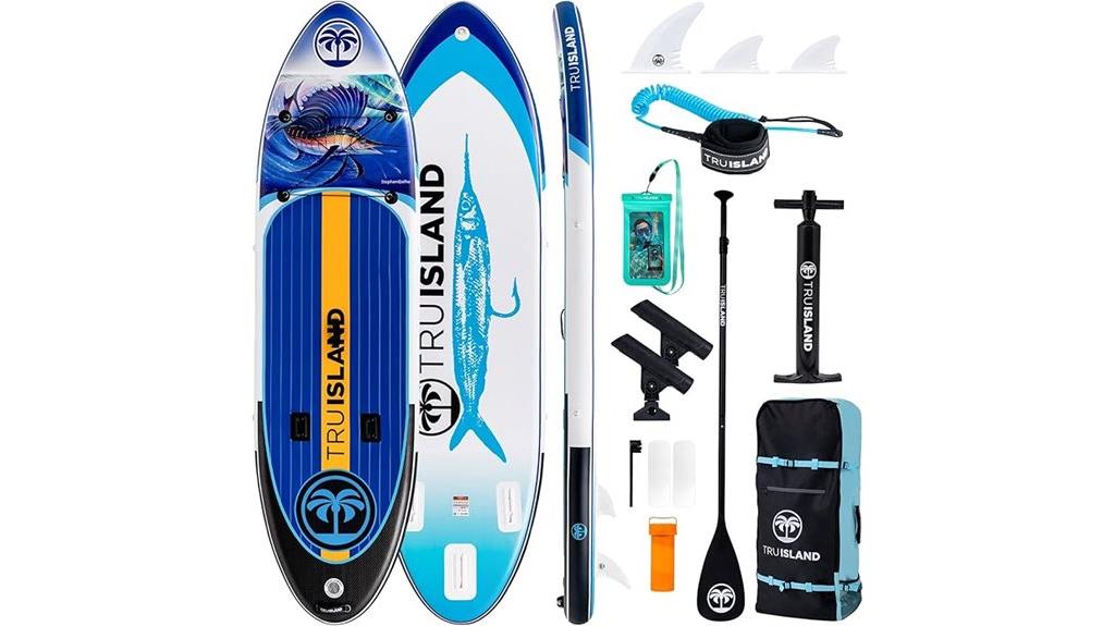 inflatable paddle board set