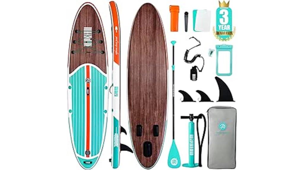 inflatable sup with accessories