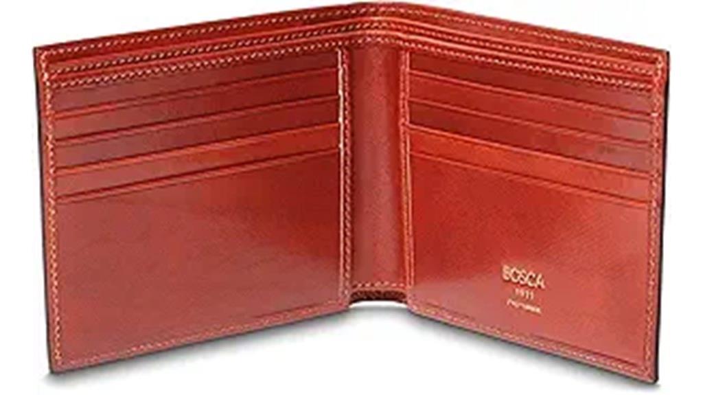 italian leather rfid wallet