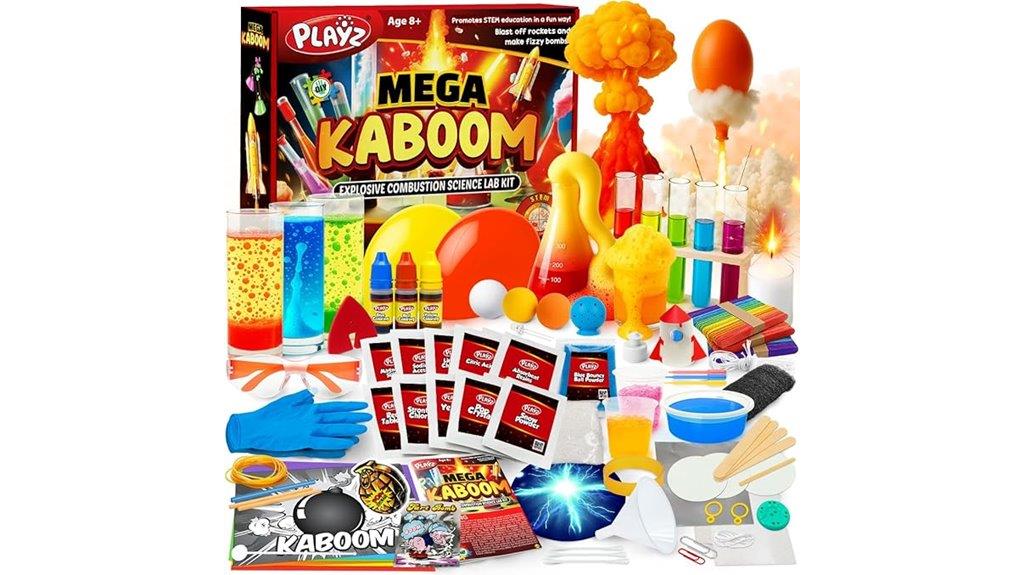 kids explosive science kit