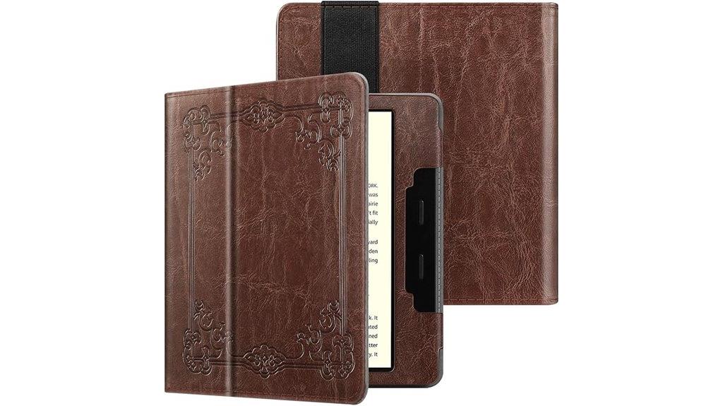 kindle oasis leather cover