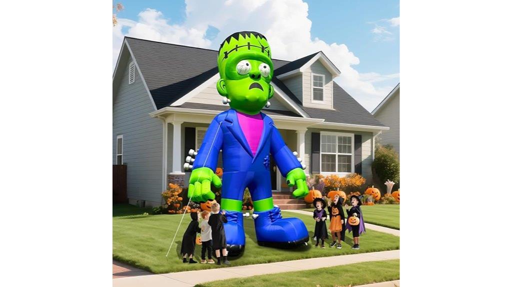 large inflatable frankenstein monster