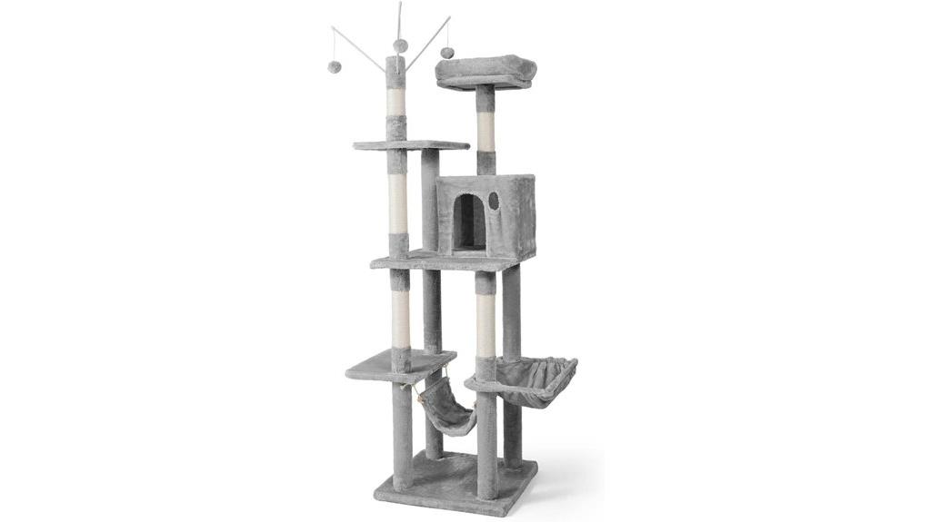 large multi level cat tree