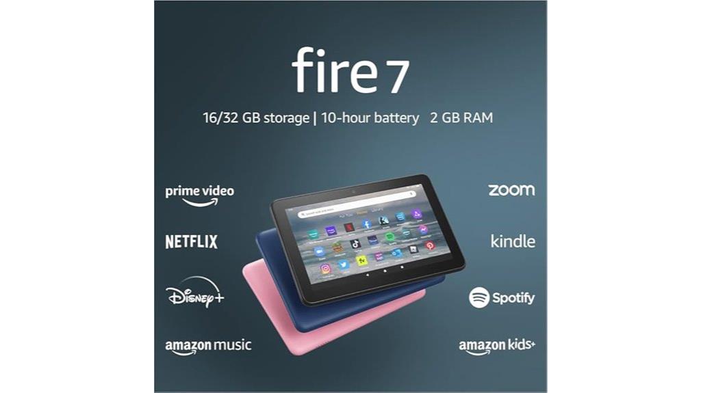 latest fire 7 tablet