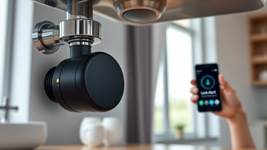 leak sensor features and integration