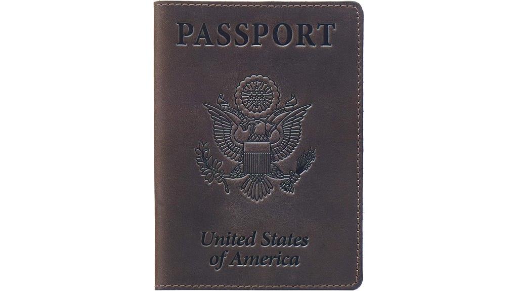 leather passport holder travel essential