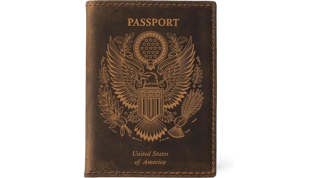 leather village passport cover