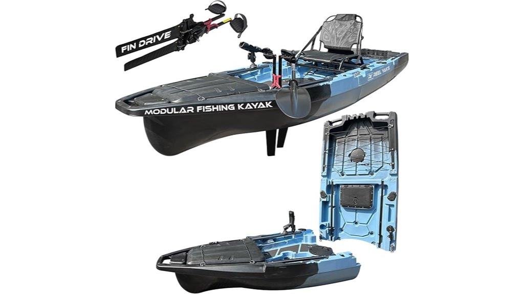 lightweight 10ft modular kayak