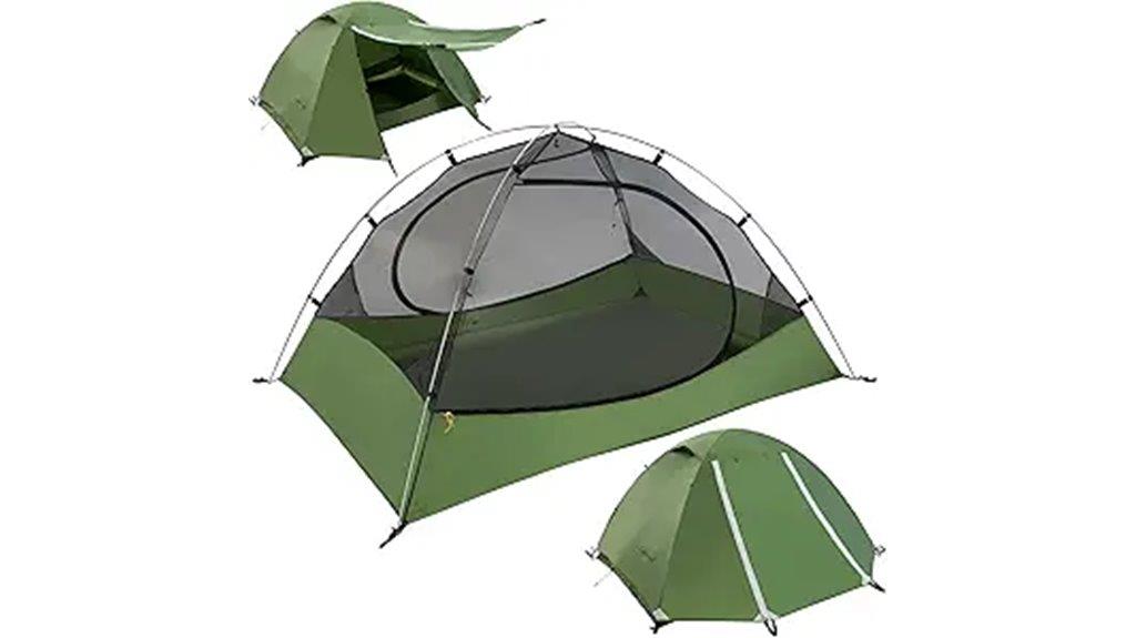 lightweight camping tent options