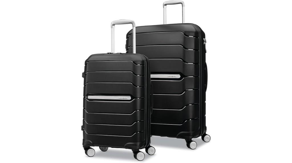 lightweight spinner travel set
