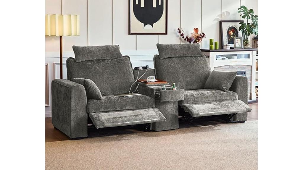 loveseat with power recline