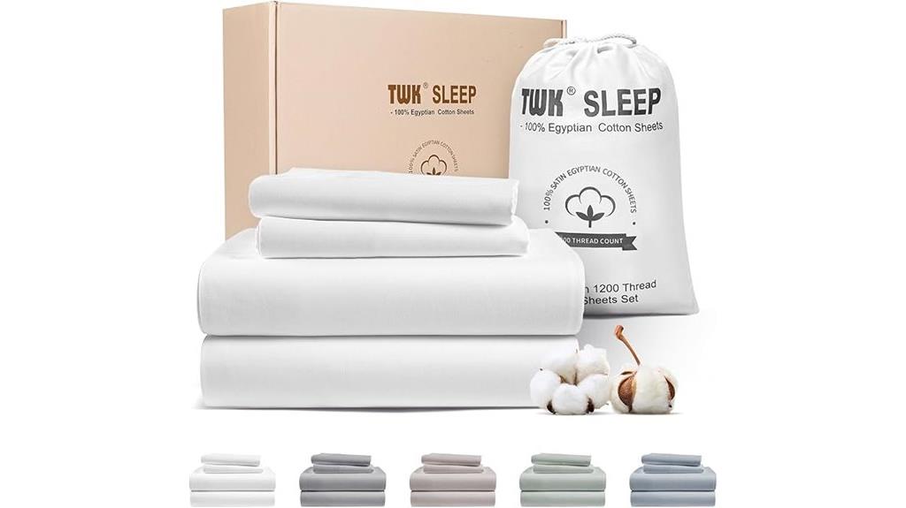 luxurious egyptian cotton bedding