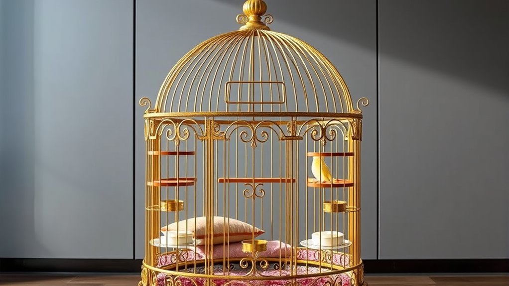 luxury bird cage selection