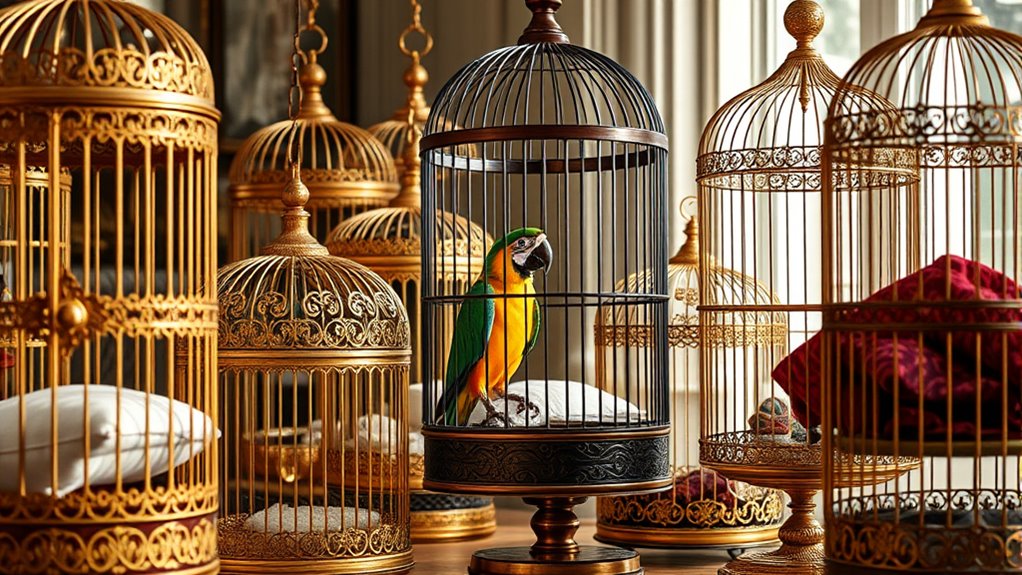 luxury bird cages