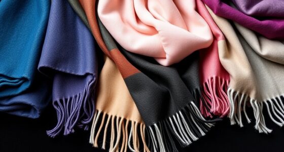 luxury cashmere scarf collections