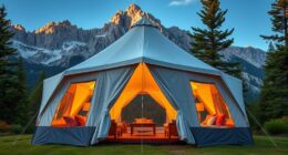 luxury durable camping tents
