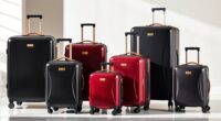 luxury durable travel luggage
