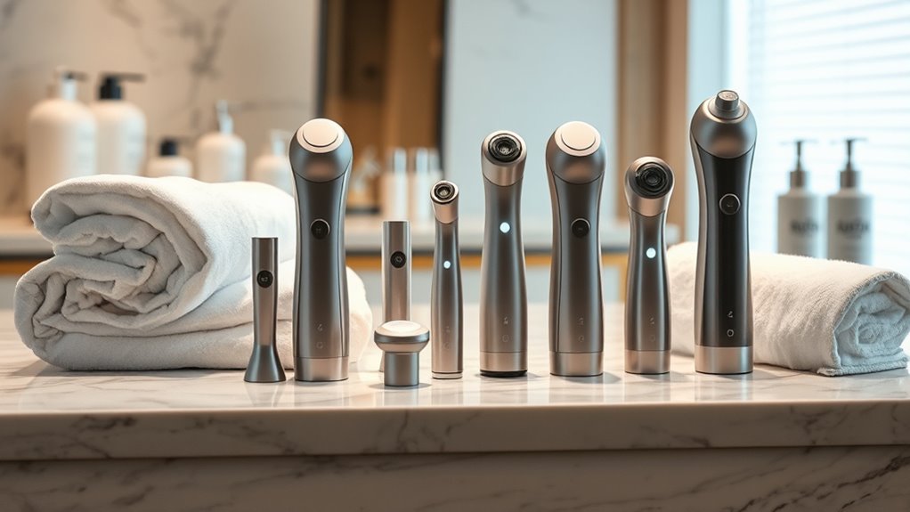 luxury facial cleansing devices