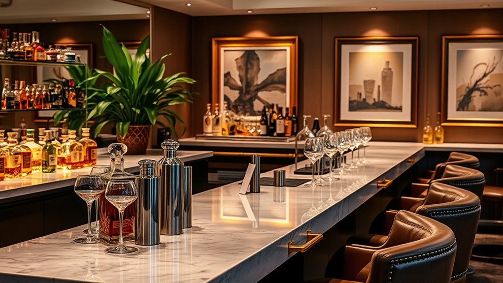 luxury home bar ideas