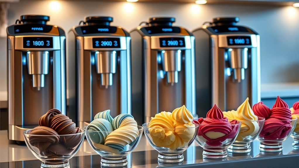 luxury home ice cream machines