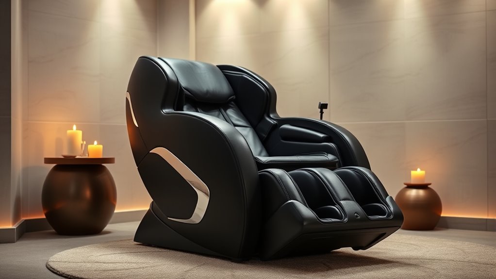 luxury massage chair selection