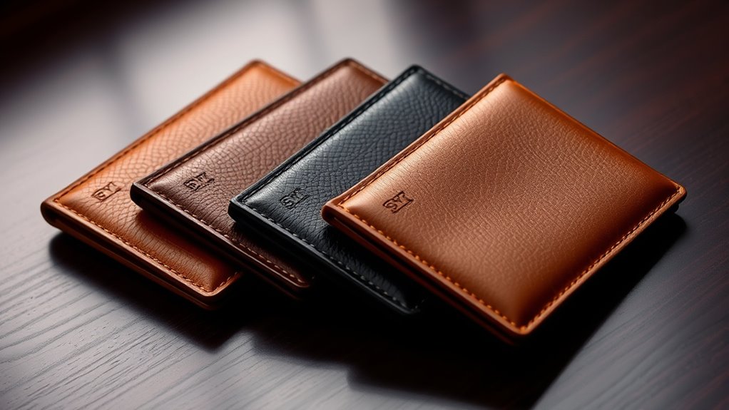 luxury men s leather wallets