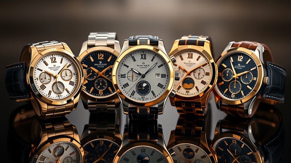 luxury men s watch selection