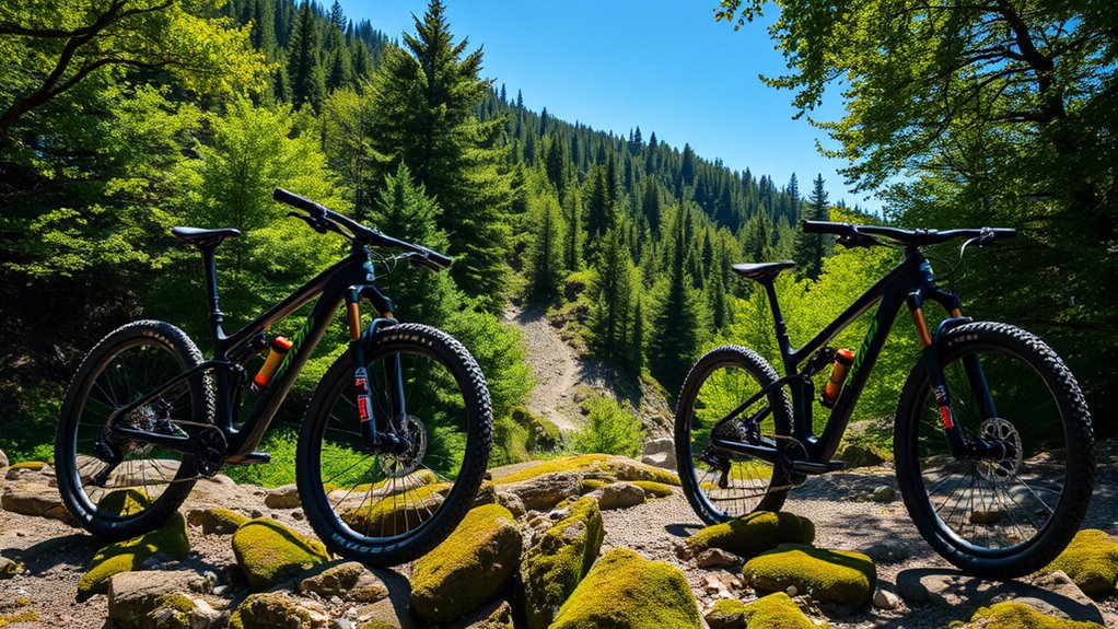 luxury mountain bike selections