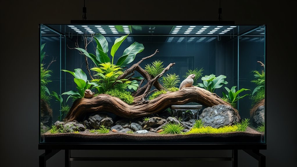 luxury reptile terrarium considerations