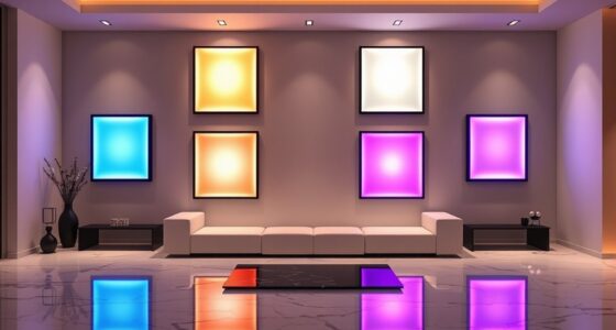 luxury smart lighting panels