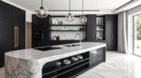 luxury stylish kitchen islands
