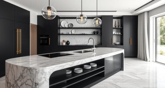 luxury stylish kitchen islands