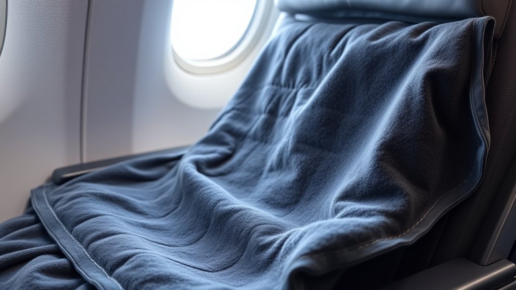 luxury travel blankets selection
