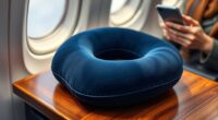 luxury travel neck pillows
