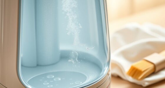 maintain clean dry humidifier