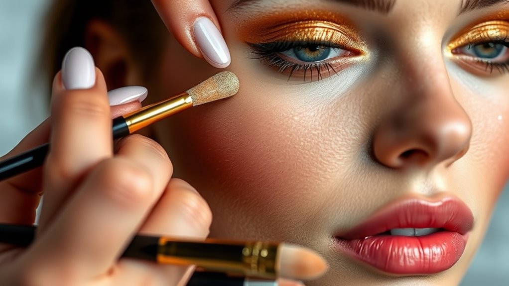 masterful contouring and blending